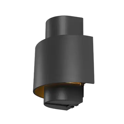 SLV - Photoni Cyl Utomhus Vägglampa Cylindrical Black