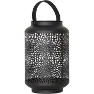 Solcellslykta Mandala 30cm, Black