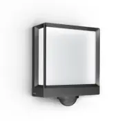 L40 SC Smart Sensor-utomhusvägglampa, antracit – STEINEL L 40 SC Bluetooth - Metall - Vinklad