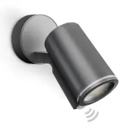 One SC Smart Sensor utomhus spotlampa, antracit, IP44 – STEINEL Spot One SC - Modern - Metall - Med en ljuskälla