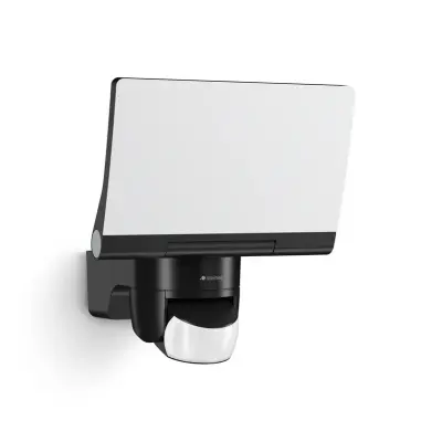 STEINEL - XLED Home 2 S sensor-utomhus spotlampa, svart, IP44 –