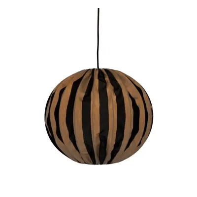 Taklampa Capri D45 s/s E27 5m IP 44 taupe/svart