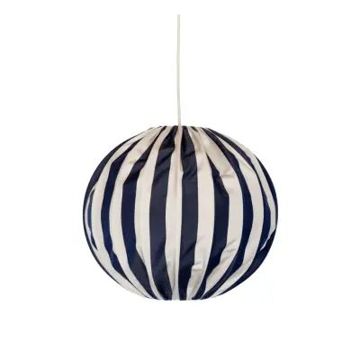 Taklampa Capri D45 s/v E27 5m IP44 blå/vit