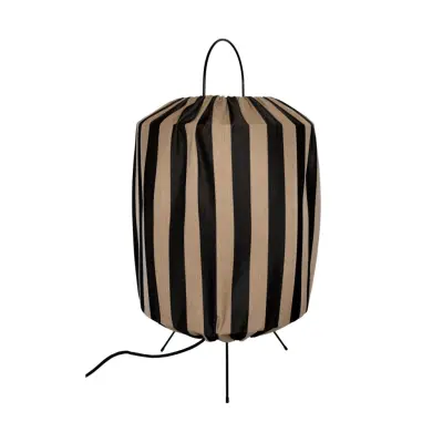 Taklampa Capri H70 s/s E27 2,5m IP44 taupe/svart