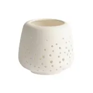 Uyuni Lighting - Keramiklykta, 11 x 10 cm, vit