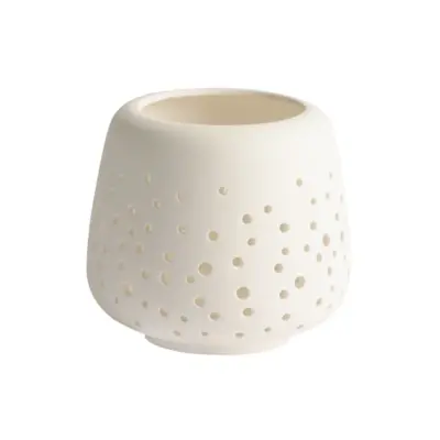 Uyuni Lighting - Keramiklykta, 11 x 10 cm, vit