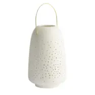 Uyuni Lighting - Keramiklykta, 15 x 24 cm, vit