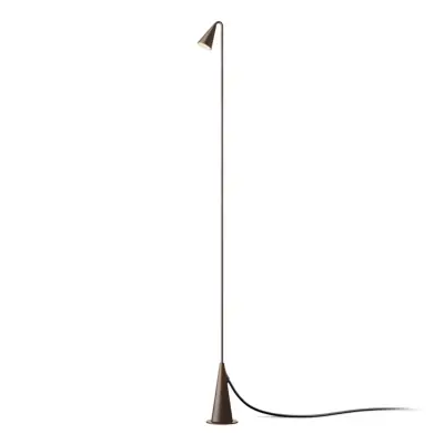 Vibia - Brisa utomhus LED-golvlampa, 1 lampa, brun