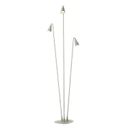 Vibia - Brisa utomhus LED-golvlampa, 3 lampor, khaki
