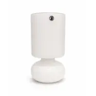 Vintage by Bright 1-2-3 Bordslampa Vit, Glas 25cm