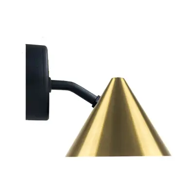 Westal Vägglampa Tratt Micro IP23 Mässing