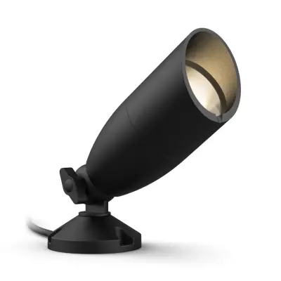 WiZ -  Ground Utomhus Spot Black