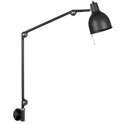 Örsjö Belysning PJ70 vägglampa fast, Svart