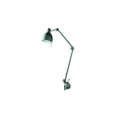 Örsjö Belysning PJ70 vägglampa m. sladd, Grön