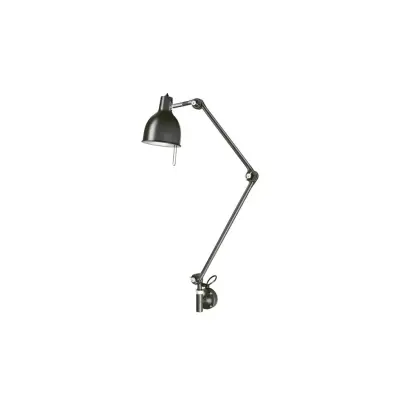 Örsjö Belysning PJ70 vägglampa m. sladd, Svart