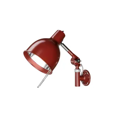 Örsjö Belysning PJ71 vägglampa fast, Röd