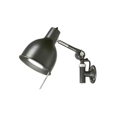 Örsjö Belysning PJ71 vägglampa fast, Svart