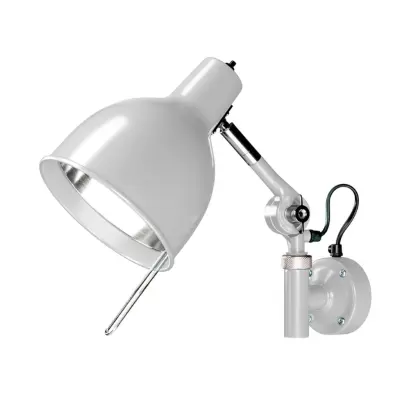 Örsjö Belysning PJ71 vägglampa m. sladd, Grå