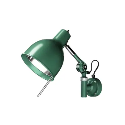 Örsjö Belysning PJ71 vägglampa m. sladd, Grön