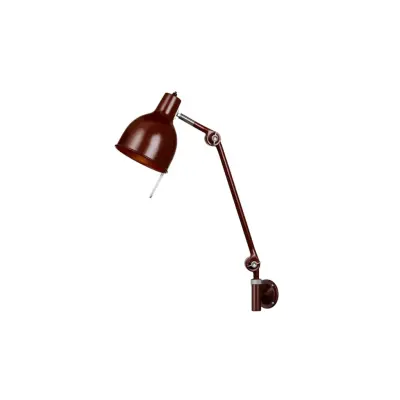 Örsjö Belysning PJ72 vägglampa fast, Röd