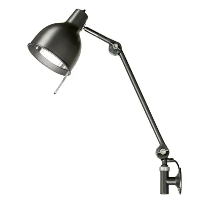 Örsjö Belysning PJ72 vägglampa m. sladd, Svart