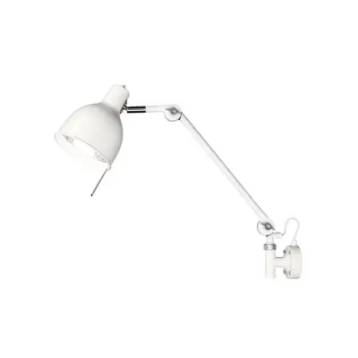 Örsjö Belysning PJ72 vägglampa m. sladd, Vit