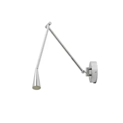 101 COPENHAGEN - SNAKE vägglampa, förkromad, metall, G9