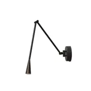 101 COPENHAGEN - SNAKE vägglampa, svart, metall, G9