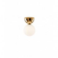 Aballs A II Pe Vägglampa/Plafond Golden - Parachilna