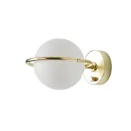Abbacus vägglampa, guld, Ø 14 cm Aromas del Campo - Vardagsrum - Modern - Metall - Med en ljuskälla