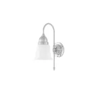 Ahlström vägglampa nickel