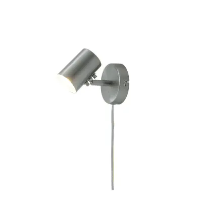 Aneta HUGIN vägglampa, stål GU10