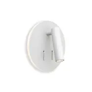 ANTIDARK - Circle Vägglampa Vit