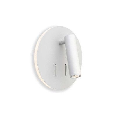 ANTIDARK - Circle Vägglampa Vit