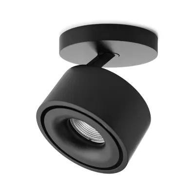 ANTIDARK - Easy Braccio Mini W84 LED-spotlight 2700K svart,