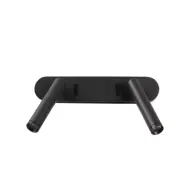 ANTIDARK - Point LED-vägglampa, svart, bredd 25 cm, 2 lampor