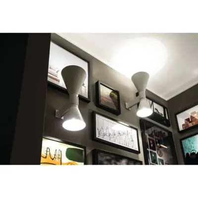 Applique de Marseille Vägglampa Grey Nemo Lighting - Vardagsrum