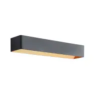 Arcchio - Karam LED-vägglampa B53 Svart/Guld