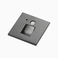 Arcchio - Neru Square LED Inbyggdsvägglampa w/Sensor Black