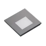 Arcchio - Vexi Square LED Inbyggdsvägglampa CCT Black