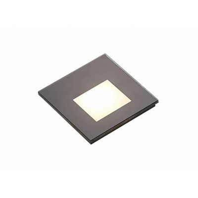 Arcchio - Vexi Square LED Inbyggdsvägglampa CCT Black