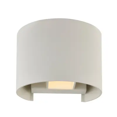 Arcchio - Zuzana Vägglampa Round Hardwired White