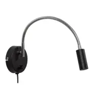 Arholma 1 vägglampa, svart