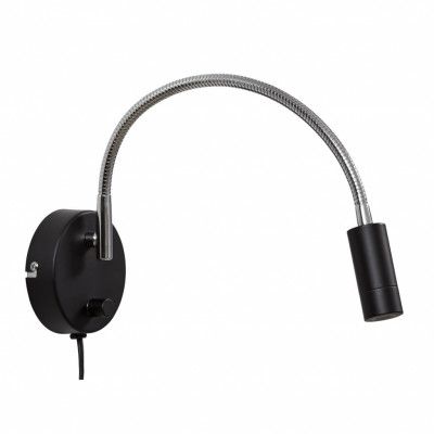 Arholma 1 vägglampa, svart