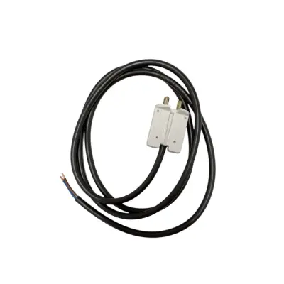 Armatursladd 1,2m med lamppropp svart ojord