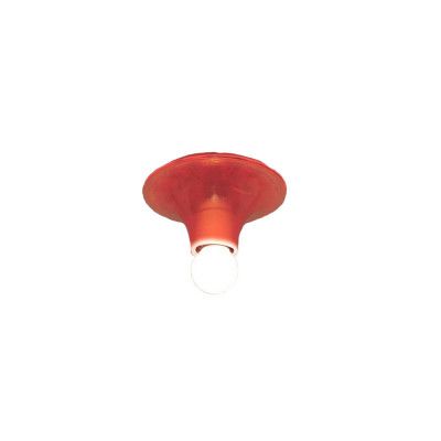 Artemide - Teti Plafond/Vägglampa Transparent Orange