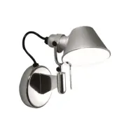 Artemide - Tolomeo Micro Faretto LED-vägglampa, grå, 3000K