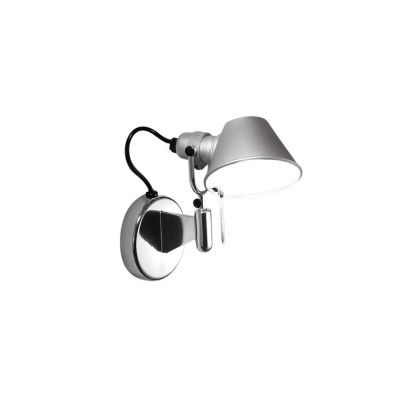 Artemide - Tolomeo Micro Faretto LED-vägglampa, grå, 3000K