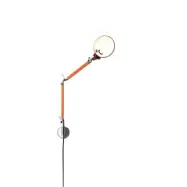 Artemide - Tolomeo Micro Parete Vägglampa Orange