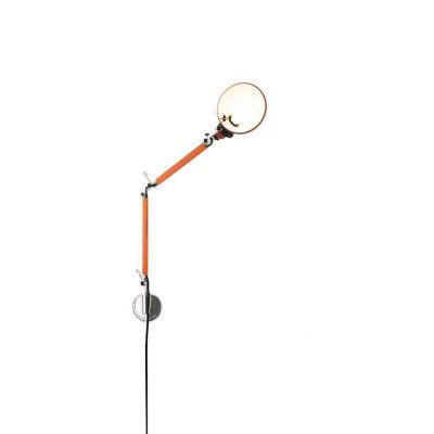 Artemide - Tolomeo Micro Parete Vägglampa Orange